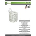 20 m-es statikus kikötő kötél 