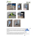 NIRO, zuhanásgátló kernmantle kötélen, 10 m energiaelnyelővel