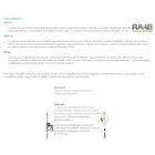 NIRO, zuhanásgátló kernmantle kötélen, 10 m energiaelnyelővel