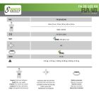 NIRO, zuhanásgátló kernmantle kötélen, 10 m energiaelnyelővel