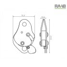 Kompakt zuhanásgátló