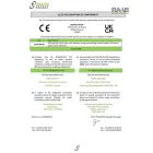 VORAS - visszahúzható zuhanásgátló hevederes zsinórral 2,50 méteres