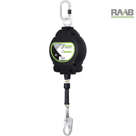 OLYMPE ATEX - autómata zuhanásgátló 15 méteres horganyzott acél drótkötéllel