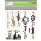 OLYMPE ATEX - autómata zuhanásgátló 15 méteres horganyzott acél drótkötéllel