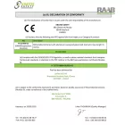 OLYMPE ATEX - autómata zuhanásgátló 15 méteres horganyzott acél drótkötéllel