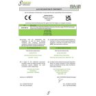 Olvadt fémeknek ellenálló lángmentesített energia elnyelő - 1 méteres