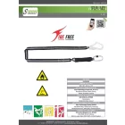 Olvadt fémeknek ellenálló lángmentesített energia elnyelő - 1,5 méteres