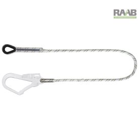   Kernmantle rögzítő kötél acél állványhoroggal - 1 méteres
