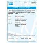 Acél csavaros karabíner rögzíttőcsappal