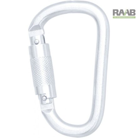 Rozsdamentes acél negyed fordulatú karabiner