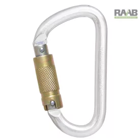 Acél hármas záródású karabiner