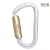 Acél hármas záródású karabiner - Keylock típusú