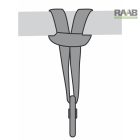 Kikötő heveder, hossza 0,80 m