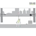 CROSS LINE - ideiglenes mentőkötél 1-4 felhasználó számára