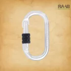 Acélkarabíner 25kN 10db-os szett