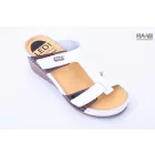 Telitalpas papucs - fehér/barna