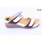 Telitalpas papucs - fehér/barna