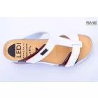 Telitalpas papucs - fehér/barna