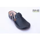 Bőr klumpa fekete csatos