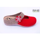 Filc anyagból készült szobapapucs