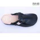 Unisex bőr gyógy klumpa fekete csatos