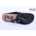 Tépőzáras klumpa - fekete, szellőzős