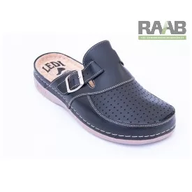 Férfi bőr klumpa fekete