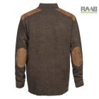 PULL FOX ZIPPE PULÓVER BARNA