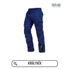 56-os méretű zöld LEIB Flex derekas munkanadrág 