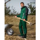 56-os méretű zöld LEIB Flex derekas munkanadrág 