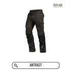 56-os méretű zöld LEIB Flex derekas munkanadrág 