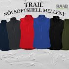 Trail női softshell mellény XS-3XL méretben