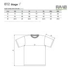 Stage unisex póló Fekete & Fehér