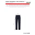 4-way Stretch Munkanadrág unisex