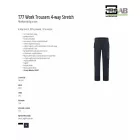 4-way Stretch Munkanadrág unisex