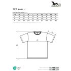 Basic fehér férfi Póló 10db-os szett 3-4XL-ig