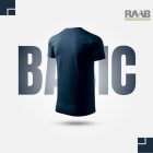 Basic tengerészkék férfi Póló 10db-os szett 3-4XL-ig