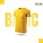 Basic sárga férfi Póló 10db-os szett 5XL-ig