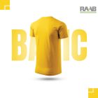 Basic sárga férfi Póló 10db-os szett