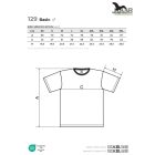 Basic királykék férfi Póló 10db-os szett 3-4XL-ig