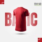 Basic piros férfi Póló 10db-os szett 3-4XL-ig