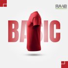 Basic piros férfi Póló 10db-os szett 5XL-ig