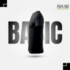 Basic fekete férfi Póló 10db-os szett