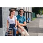 Action petrol kék környakas férfi póló 10db-os szett