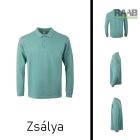 HOBART HOSSZÚ UJJÚ UNISZEX PÓLÓ 4XL-5XL