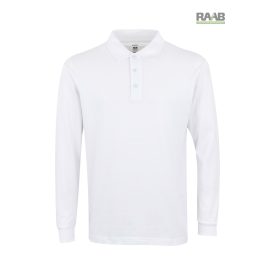 HOBART HOSSZÚ UJJÚ FEHÉR UNISZEX PÓLÓ 4XL5XL