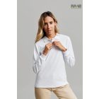 HOBART WOMAN HOSSZÚ UJJÚ FEHÉR NŐI PÓLÓ