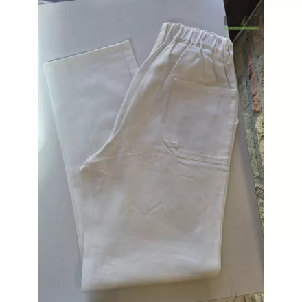 54-es méretű Monitex fehér derekas nadrág 