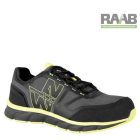 43-as méretű JUSTIN S1P SRC North Ways fekete félcipő