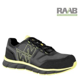 43-as méretű JUSTIN S1P SRC North Ways fekete félcipő